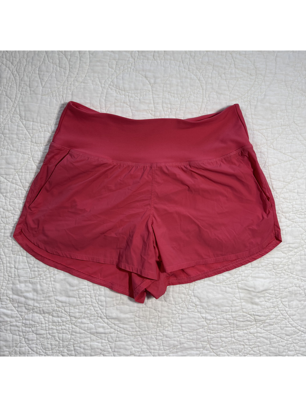 BBX Pink High Rise Running Shorts Size Small